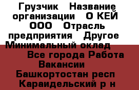 Грузчик › Название организации ­ О’КЕЙ, ООО › Отрасль предприятия ­ Другое › Минимальный оклад ­ 25 533 - Все города Работа » Вакансии   . Башкортостан респ.,Караидельский р-н